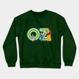 Vintage Wizard of Oz Characters Crewneck Sweatshirt